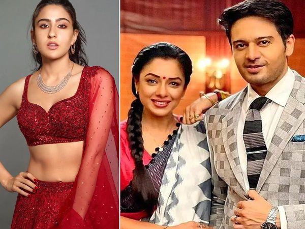 Sara Ali Khan Promote Atrangi Re in Anupamaa Star Plus Serial New Episodes