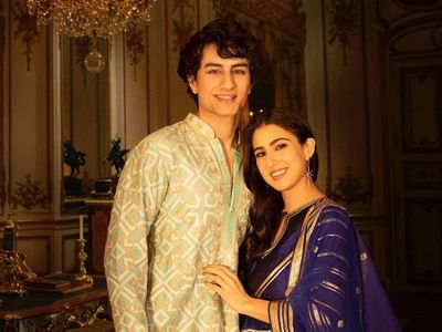 Sara Ali Khan with Brother Ibrahim Ali Khan Sara Ali Khan with Brother Ibrahim Ali Khan