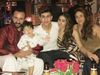 Saif Ali Khan with Wife and Children