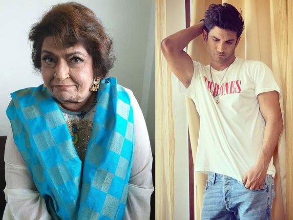 Saroj Khan and Sushant Singh Rajput