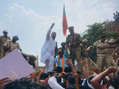 Rajasthan BJP president attacks Gehlot government over cattle deaths says Congress will feel lumpy that Rajasthan BJP president attacks Gehlot government over cattle deaths says Congress will feel lumpy that