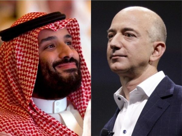 Jeff Bezos's phone hacked after Saudi crown prince sent him video file via WhatsApp says reports