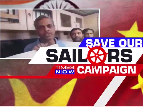 Stranded Indian sailors in China's port appeals to Indian government 