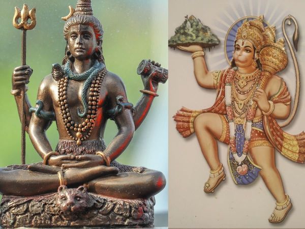 Sawan Lord Shiv And Hanuman Puja
