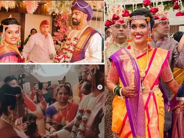 Sayli Kamble wedding: indian Idol 12 fame Singer Sayli traditional Maharashtrian wedding with boyfriend Dhaval check inside photos and videos