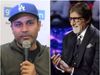 Virender Sehwag and Amitabh Bachchan
