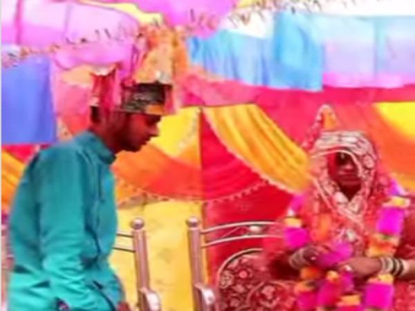 Bride Groom Video Bride calls off wedding as groom is illiterate Video Goes Viral