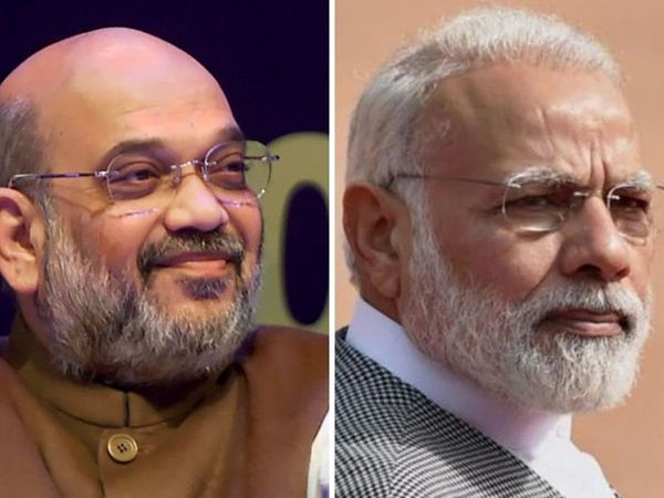 Amit Shah congratulates PM Modi on entering 20th year of public service