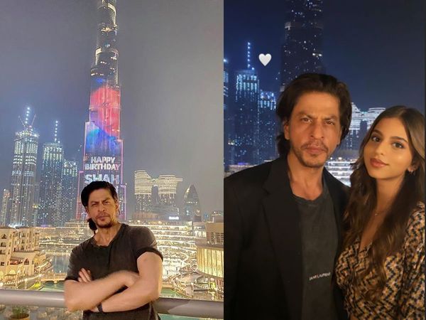 Shah Rukh Khan with Daughter Suhana Khan