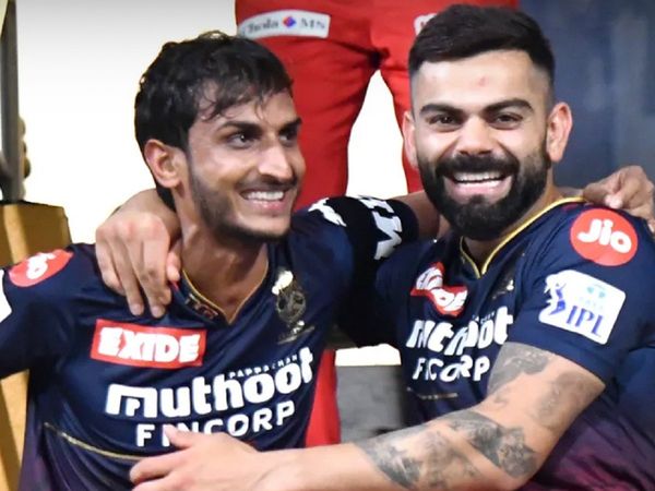 Shahbaz Ahmed and Virat Kohli