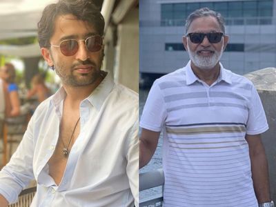 Shaheer Sheikh and his Father Shaheer Sheikh and his Father