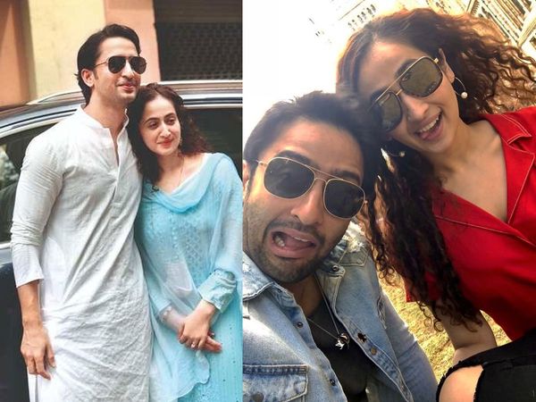 Shaheer Sheikh with Ruchikaa Kapoor