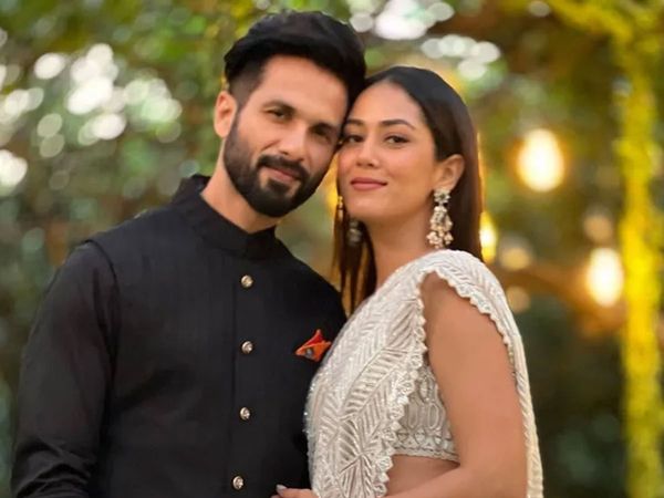 Shahid Kapoor with Wife Mira Rajput