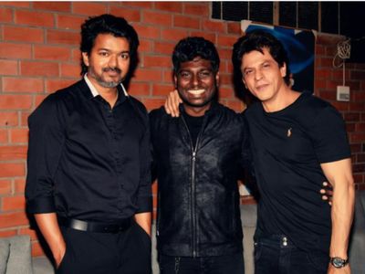 shahrukh khan and vijay shahrukh khan and vijay