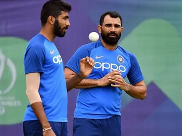 jasprit bumrah and mohammed shami