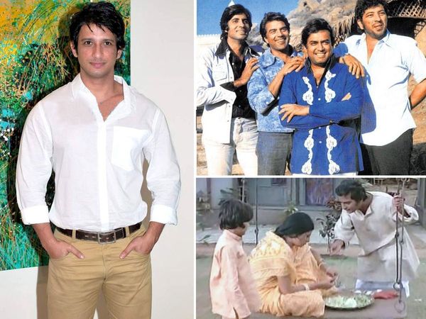 Sharman Joshi father Arvind joshi Worked in Ramesh sippy Sholay As thakur Sanjeev kumar Son