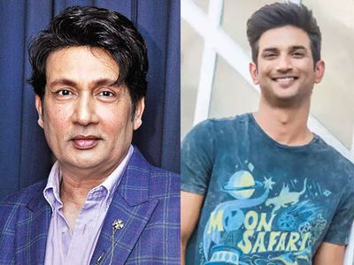 Shekhar Suman and Sushant Singh Rajput Shekhar Suman and Sushant Singh Rajput