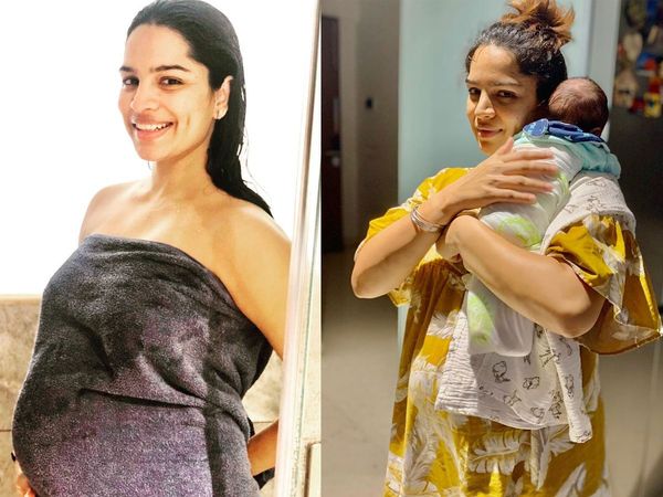 Shikha Singh with Daughter Alayna