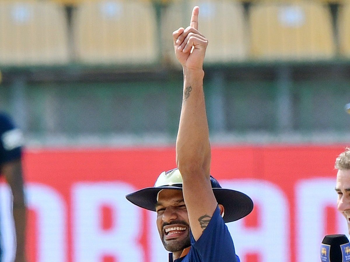 Shikhar Dhawan Celebrates With Thigh Five After Winning Toss Video Goes ...