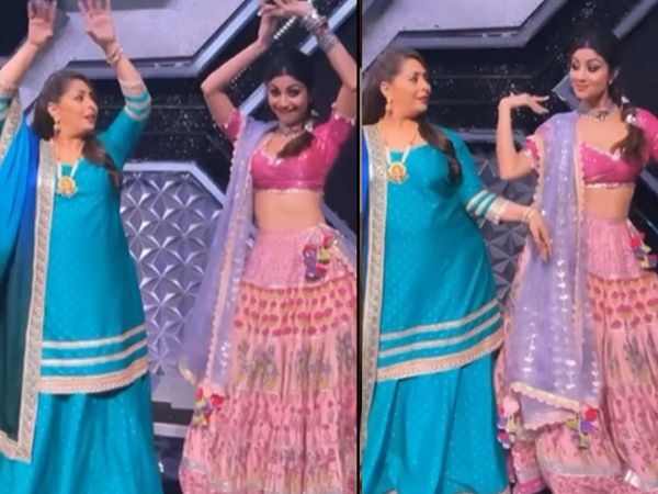 Shilpa Shetty and Geeta Kapur, Super Dancer Chapter 4, Manike Mage Hithe song