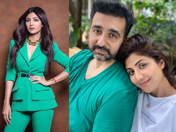 Shilpa Shetty with Husband Raj Kundra