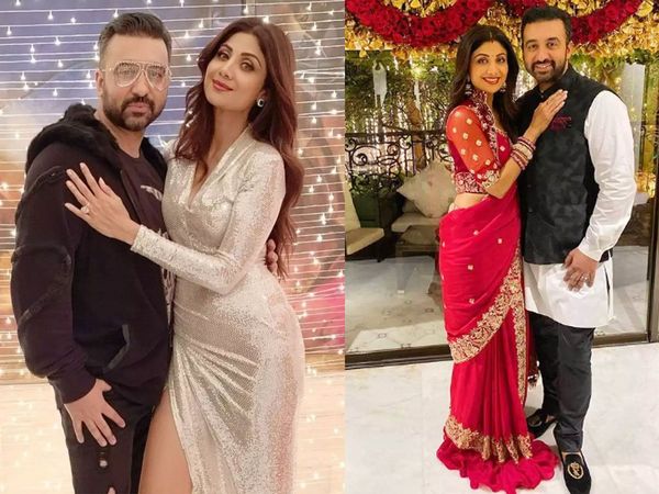 Shilpa Shetty with Husband Raj Kundra
