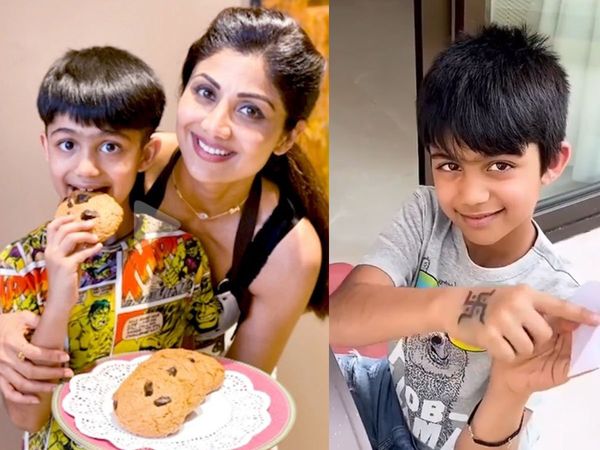 Shilpa Shetty with Son Viaan Raj Kundra