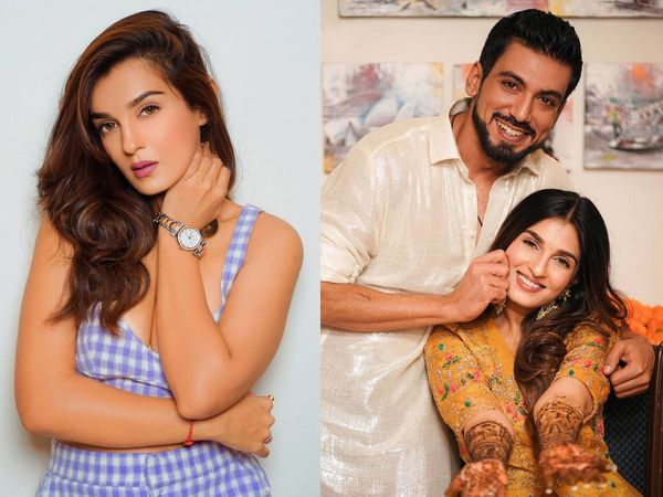 Shiny Doshi with Husband 