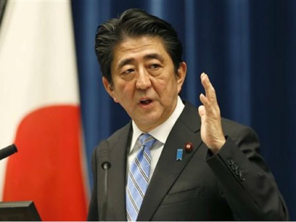 जापान के प्रधानमंत्री शिंजो आबे