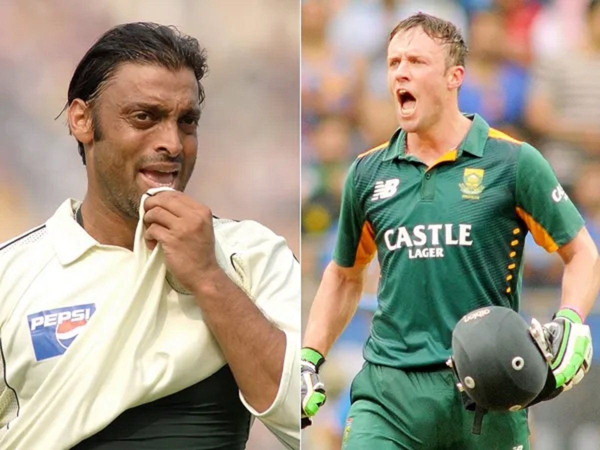 Ab De Villiers twitter conversation with Shoaib Akhtar: शोएब अख्‍तर की ...