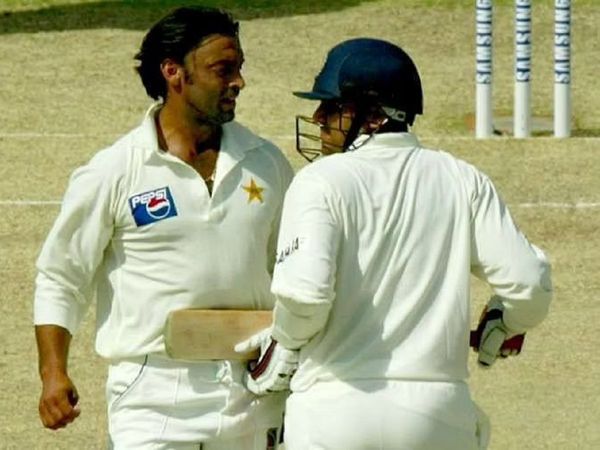Shoaib Akhtar and Virender Sehwag