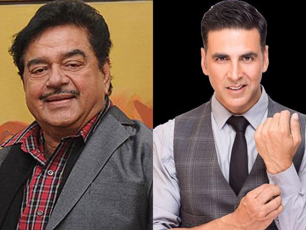 Shatrughan Sinha and Akshay Kumar