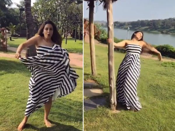 Bigg Boss Fame srishty rode dance in park on akshay kumar song Chura Ke Dil Mera Video