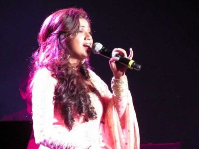 Singer Shreya Ghoshal Singer Shreya Ghoshal