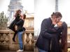 TV Actress Sreejita De engaged in front of the Eiffel Tower check photos
