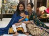 Shweta Tiwari with her Children