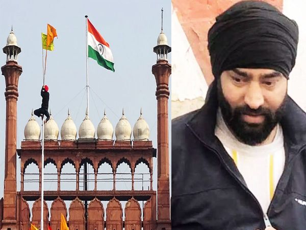 Lakha Sidhana Main accused of LAL QUILA VIOLENCE