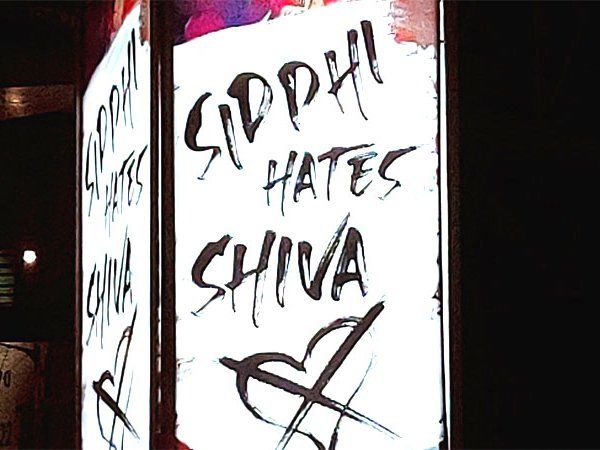 Siddhi hates Shiva in Lucknow