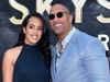 simone johnson with her father dwayne the rock johnson