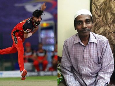 mohammed siraj and father