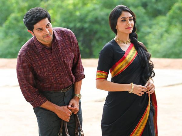 dulquer salmaan mrunal thakur and rashmika mandanna Film Sita Ramam Box Office Prediction First day -