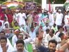 Congress supporters protests outside PAC guest house in Sitapur demand release of Priyanka Gandhi 