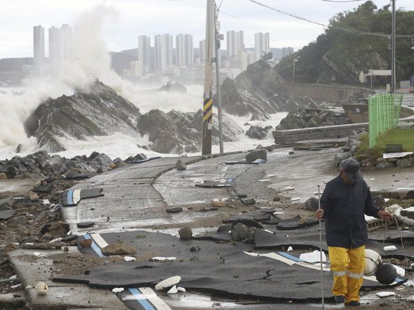 After slamming South Korea typhoon Hinnamnor heads towards japan 