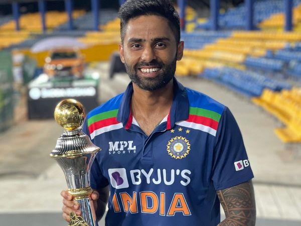 Man of the series Suryakumar Yadav