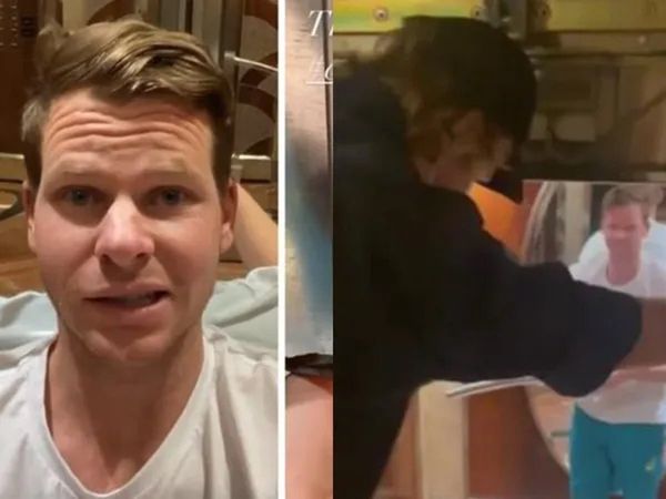 steve smith stuck in lift