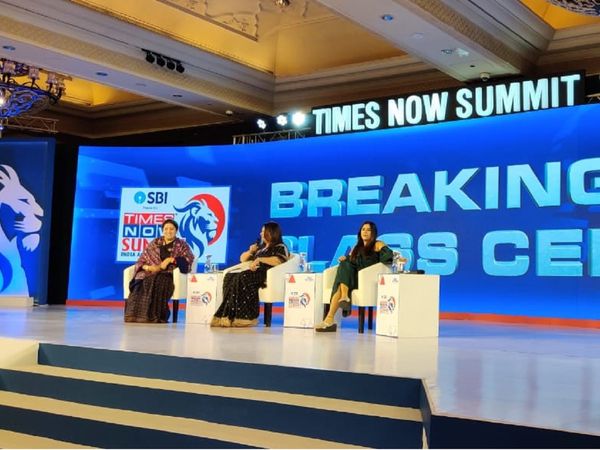 Smriti Irani raises voice in support of women empowerment at times now summit