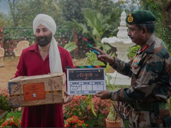 sunny Deol is shooting in Lucknow