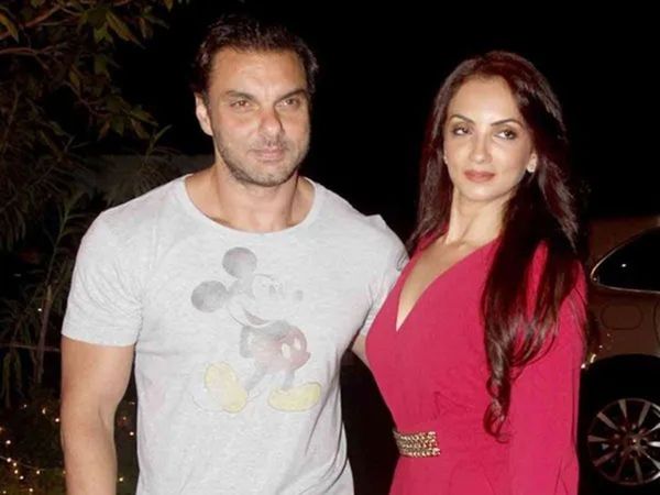 Sohail Khan with Wife Seema Khan