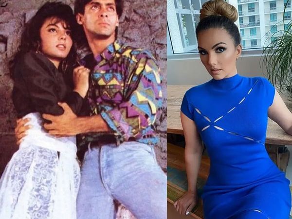 Somy Ali with Salman Khan