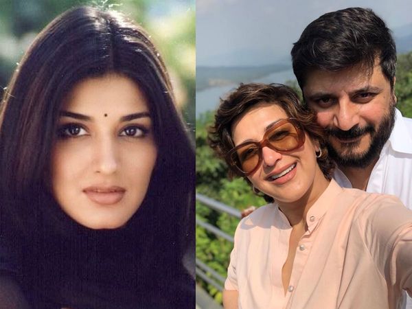 Sonali Bendre with Husband Goldie Behl